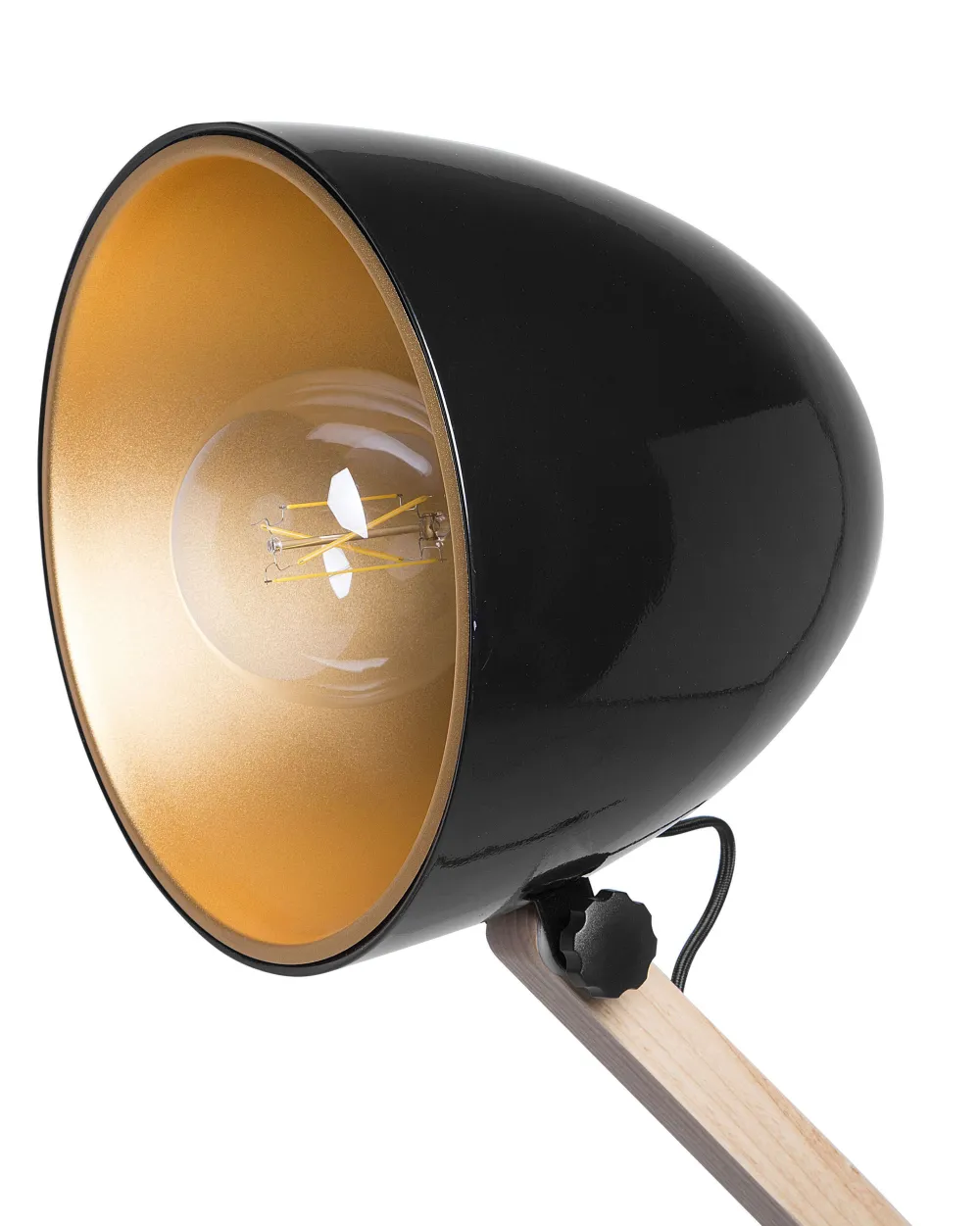 Sale Beliani Lattiavalaisin Musta Hetton