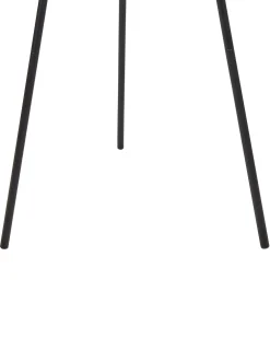 Fashion Beliani Lattiavalaisin Paperi/Metalli Valkoinen/Musta Hunter