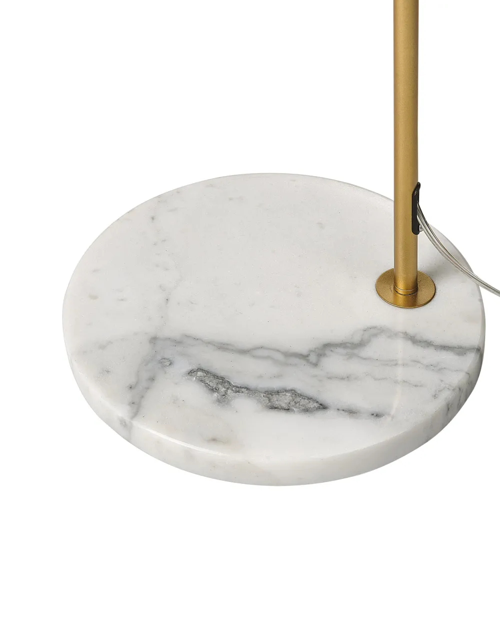 Valaisimet<Beliani Lattiavalaisin Rauta Kulta Mocal