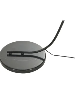 Valaisimet<Beliani Lattiavalaisin Rauta Musta/Luonnovari Merrica