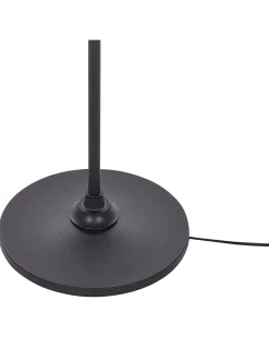 Valaisimet<Beliani Lattiavalaisin Rauta Valkoinen/Musta Torysa