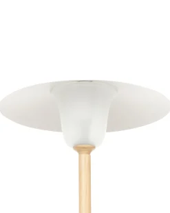 New Beliani Lattiavalaisin Tammi Valkoinen Moppy