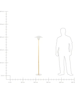 New Beliani Lattiavalaisin Tammi Valkoinen Moppy