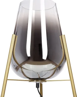 Valaisimet<Beliani Lattiavalaisin Teras Kulta Mena