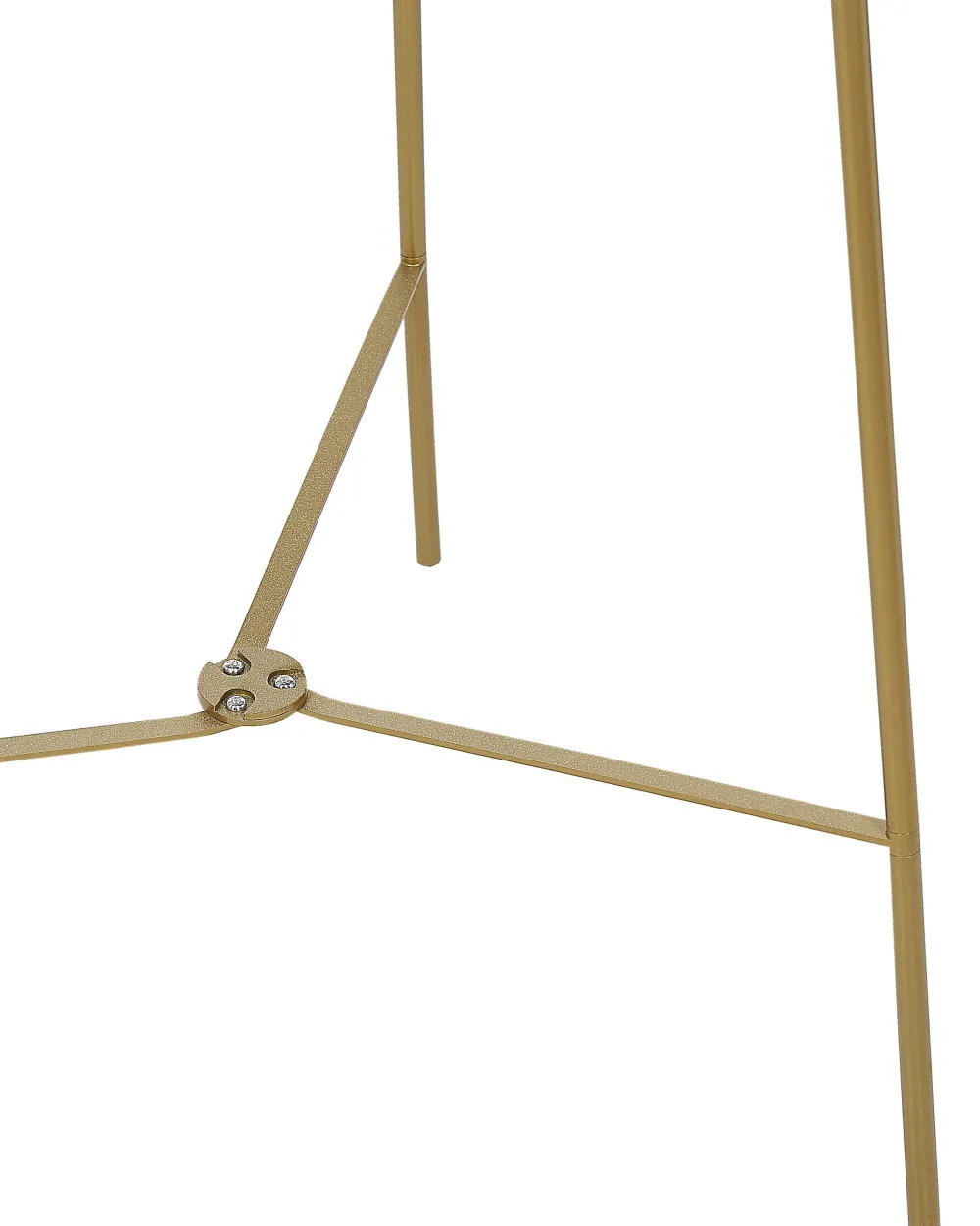 Valaisimet<Beliani Lattiavalaisin Teras Kulta Mena