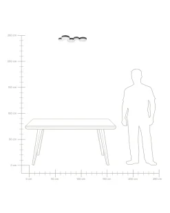 Valaisimet<Beliani Led-Kattovalaisin 5 Polttimoa Rauta Musta Luga