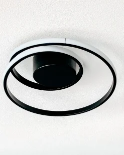 Valaisimet<Beliani Led-Kattovalaisin Alumiini Musta Naryn