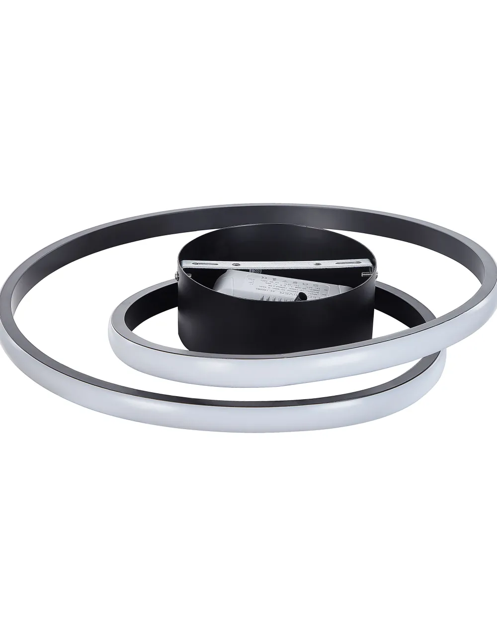 Valaisimet<Beliani Led-Kattovalaisin Alumiini Musta Naryn