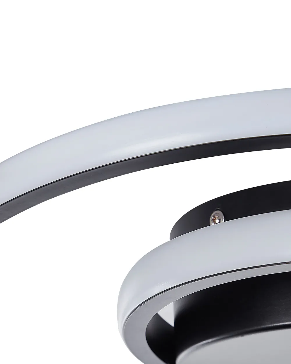 Valaisimet<Beliani Led-Kattovalaisin Alumiini Musta Naryn