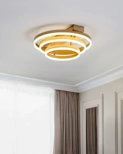 Hot Beliani Led-Kattovalaisin Alumiini Kulta Nore