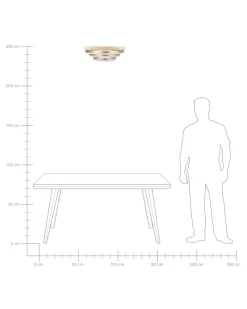 Hot Beliani Led-Kattovalaisin Alumiini Kulta Nore