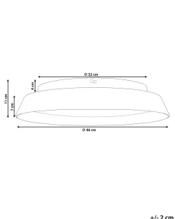 New Beliani Led-Kattovalaisin Musta Bilin