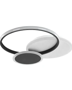 Flash Sale Beliani Led-Kattovalaisin Musta/Valkoinen Zami