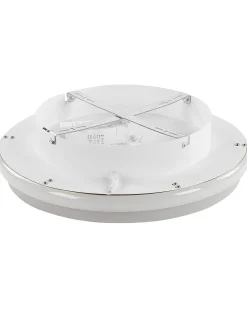 Valaisimet<Beliani Led-Kattovalaisin Teras Pieni Valkoinen/Kulta Taping