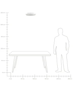 Valaisimet<Beliani Led-Kattovalaisin Teras Pieni Valkoinen/Kulta Taping