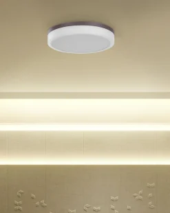 Valaisimet<Beliani Led-Kattovalaisin Teras Valkoinen Sakae