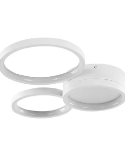 Cheap Beliani Led-Kattovalaisin Valkoinen Agnat