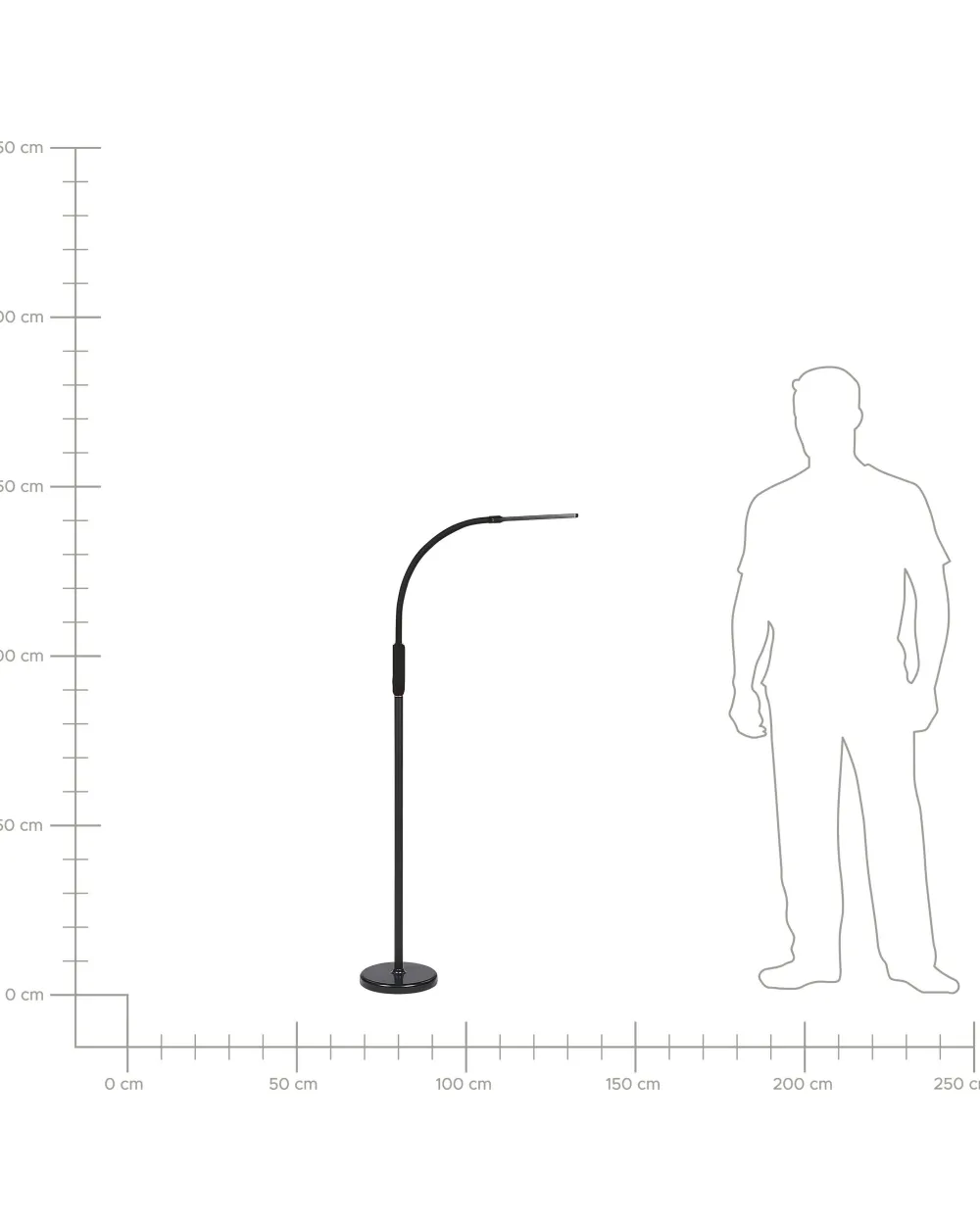 Valaisimet<Beliani Led-Lattia/Poytavalaisin Muunneltava Musta Apus