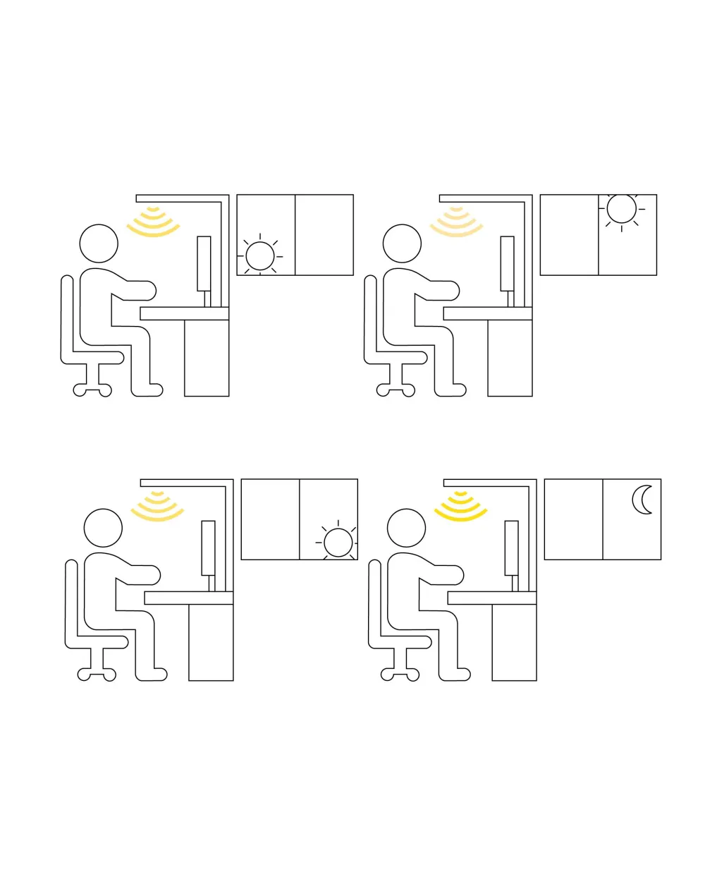 Valaisimet<Beliani Led-Lattiavalaisin Alumiini Musta Sculptor