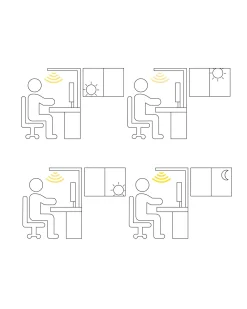 Valaisimet<Beliani Led-Lattiavalaisin Alumiini Valkoinen Orion