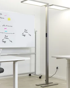 Cheap Beliani Led-Lattiavalaisin Alumiini Hopea Sculptor