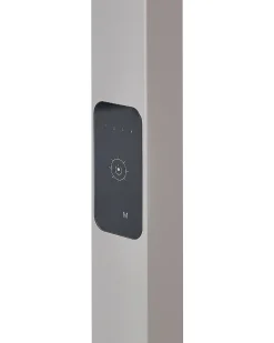 Cheap Beliani Led-Lattiavalaisin Alumiini Hopea Sculptor