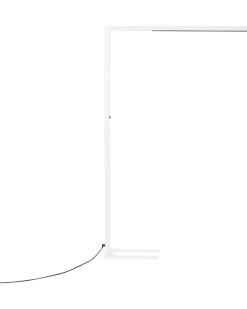 New Beliani Led-Lattiavalaisin Alumiini Valkoinen Sagitta