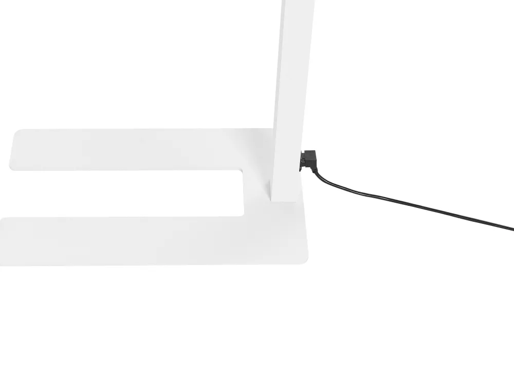 New Beliani Led-Lattiavalaisin Alumiini Valkoinen Sagitta