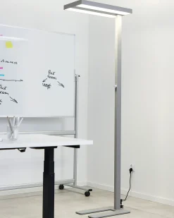 Cheap Beliani Led-Lattiavalaisin Alumiini Hopea Taurus