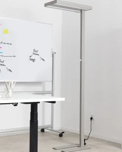 Cheap Beliani Led-Lattiavalaisin Alumiini Hopea Taurus