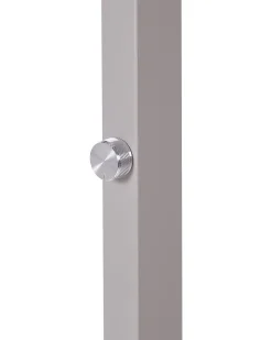 Cheap Beliani Led-Lattiavalaisin Alumiini Hopea Taurus