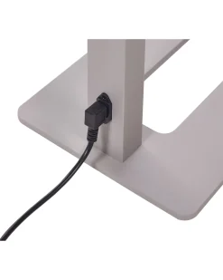 Cheap Beliani Led-Lattiavalaisin Alumiini Hopea Taurus