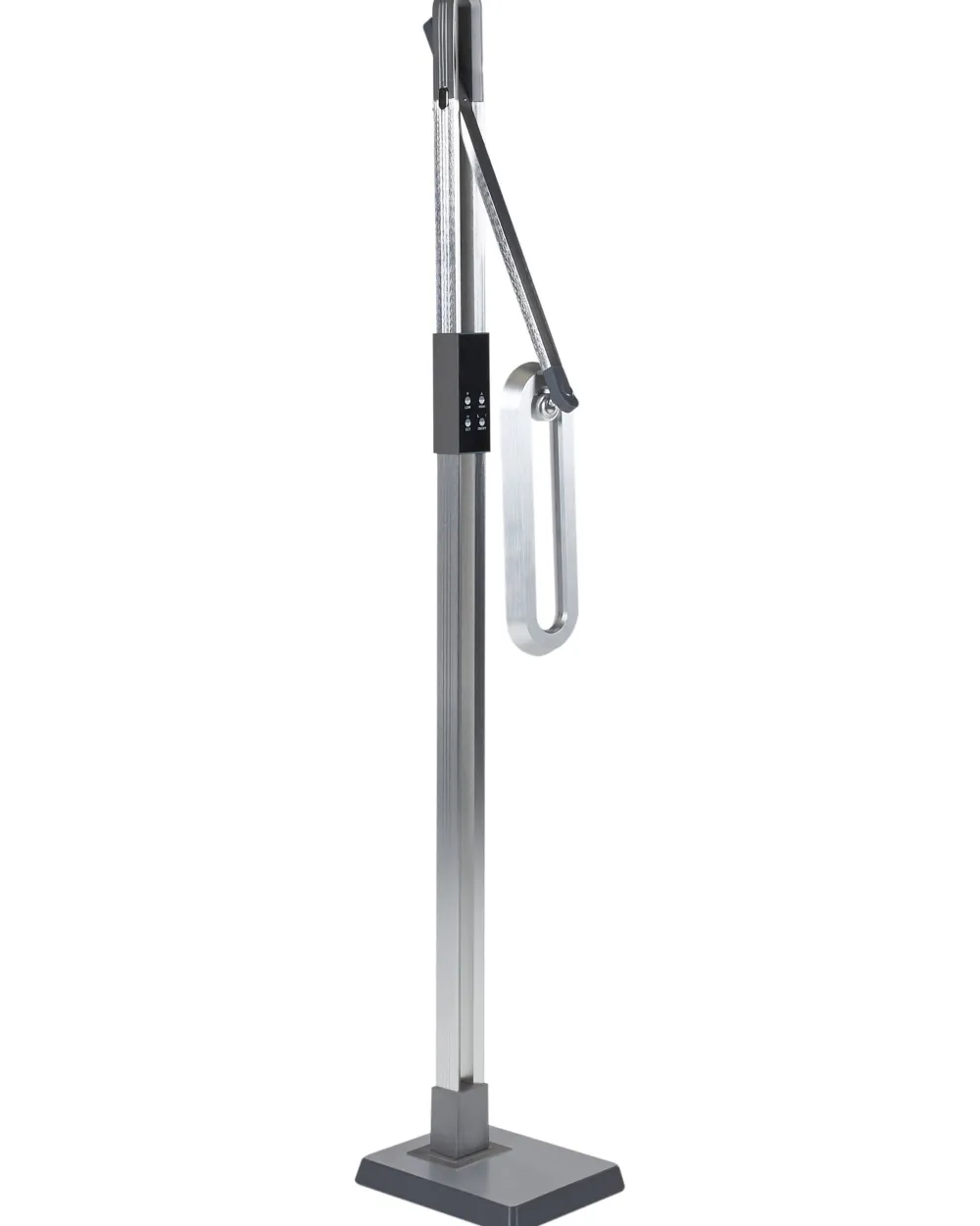 Valaisimet<Beliani Led-Lattiavalaisin Hopea Aquarius