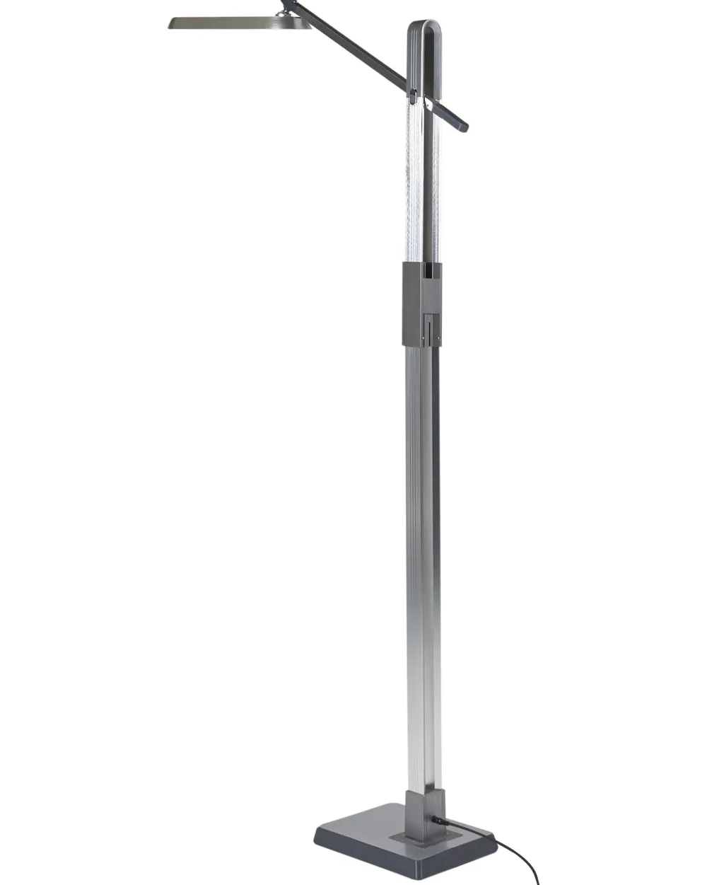 Valaisimet<Beliani Led-Lattiavalaisin Hopea Aquarius