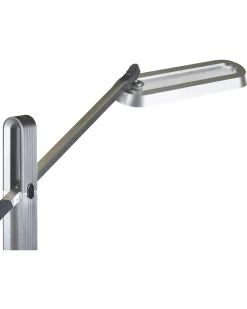 Valaisimet<Beliani Led-Lattiavalaisin Hopea Aquarius