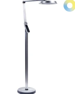 Valaisimet<Beliani Led-Lattiavalaisin Hopea Carina