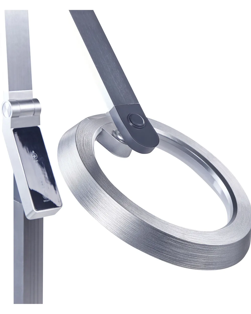 Valaisimet<Beliani Led-Lattiavalaisin Hopea Carina