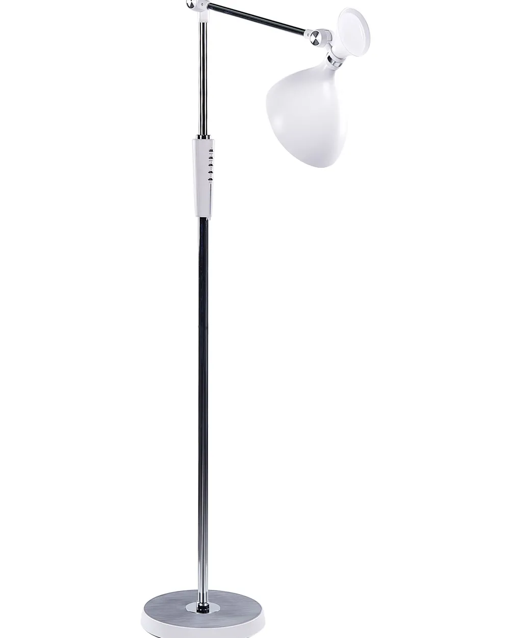 Valaisimet<Beliani Led-Lattiavalaisin Valkoinen Andromeda