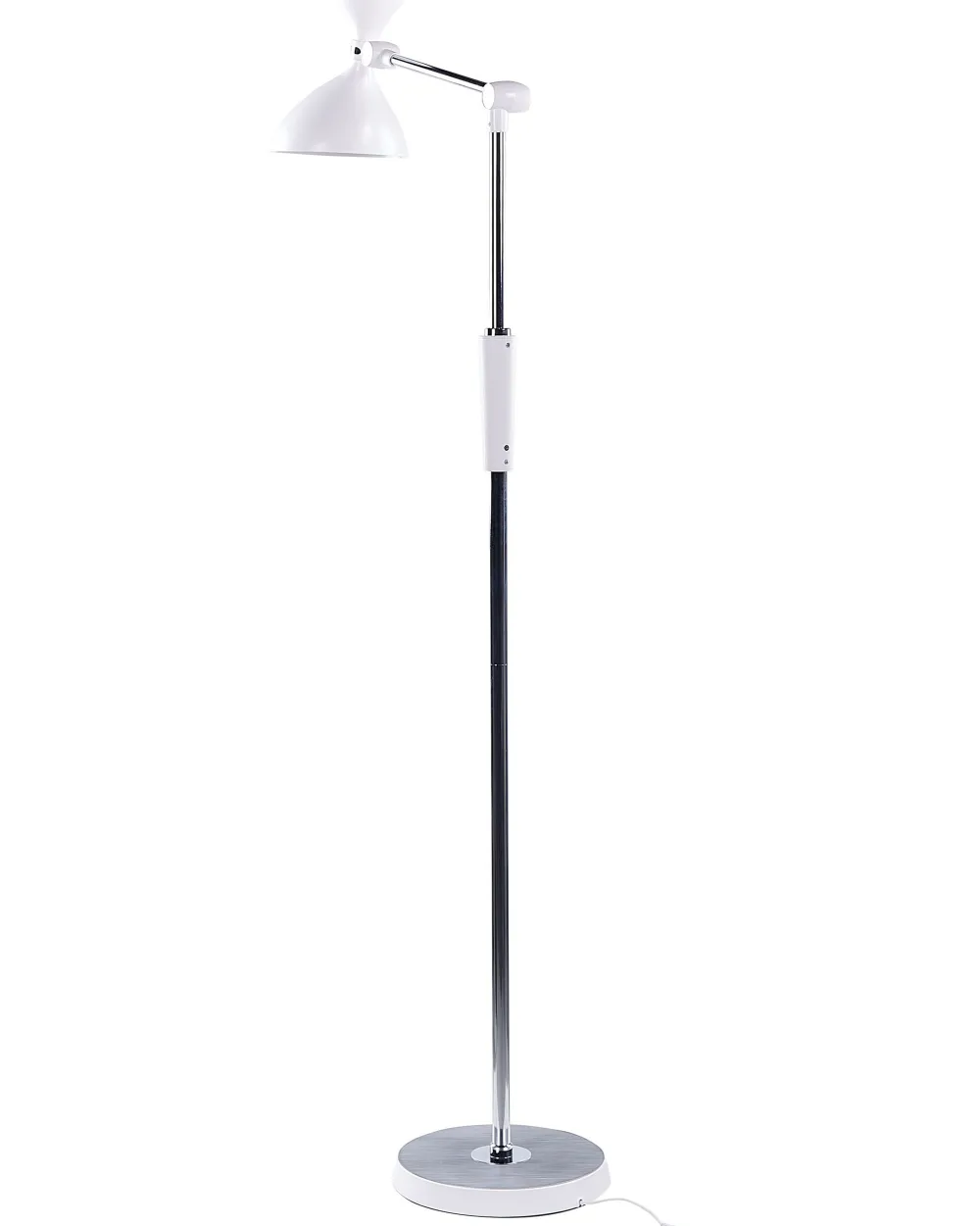 Valaisimet<Beliani Led-Lattiavalaisin Valkoinen Andromeda