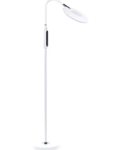 Store Beliani Led-Lattiavalaisin Valkoinen Cassiopeia