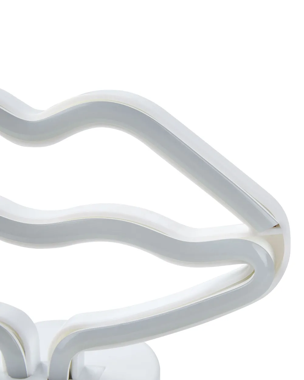 Valaisimet<Beliani Led-Neonvalaisin Huulet Vaaleanpunainen Flora