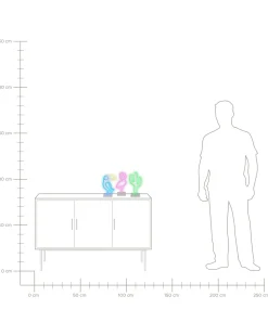 Valaisimet<Beliani Led-Neonvalaisin Monivarinen 3 Kpl Mabel