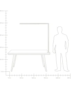 Valaisimet<Beliani Led-Poytavalaisin Alumiini Hopea Octant