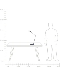 Fashion Beliani Led-Poytavalaisin Alumiini Musta Lacerta