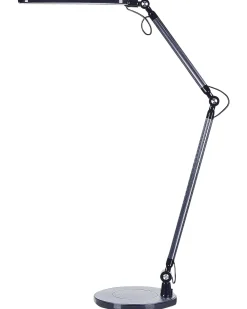 Valaisimet<Beliani Led-Poytavalaisin Alumiini Musta Grus