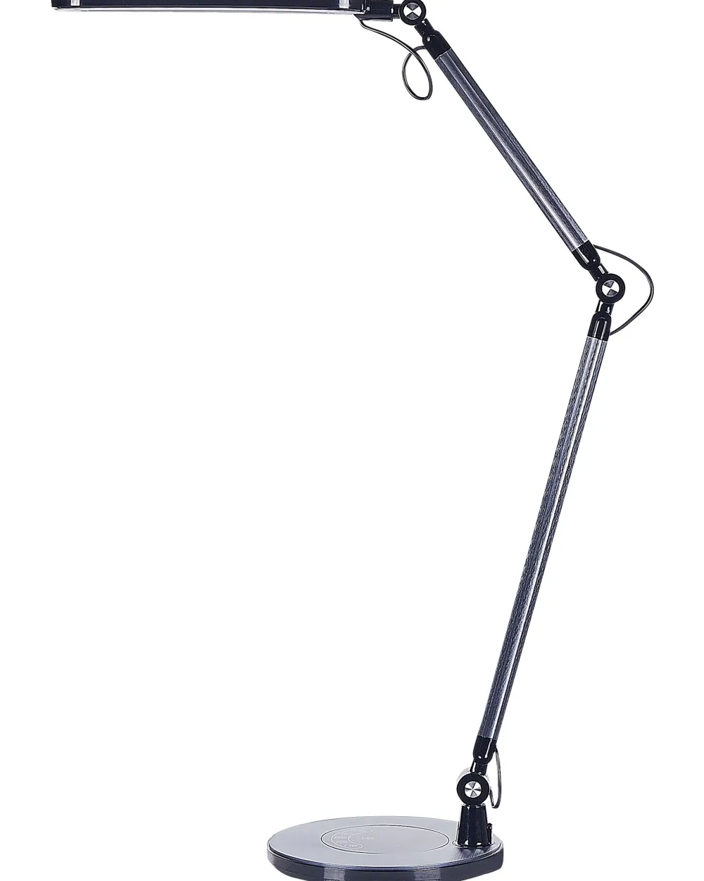 Valaisimet<Beliani Led-Poytavalaisin Alumiini Musta Grus