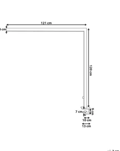 Valaisimet<Beliani Led-Poytavalaisin Alumiini Valkoinen Volans