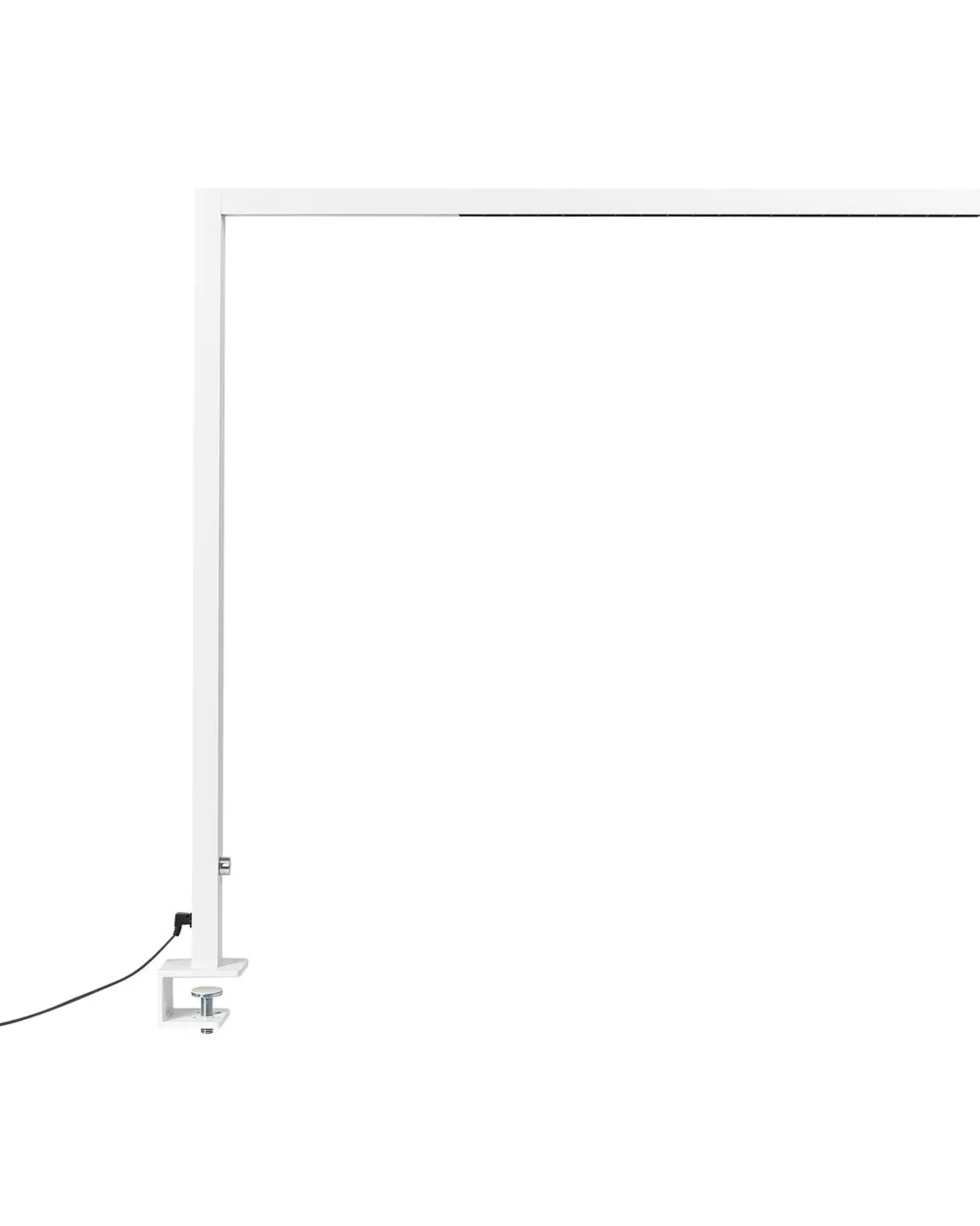 Valaisimet<Beliani Led-Poytavalaisin Alumiini Valkoinen Volans