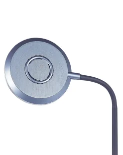 Valaisimet<Beliani Led-Poytavalaisin Hopea/Musta Columba