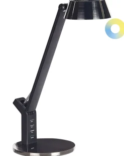 Flash Sale Beliani Led-Poytavalaisin Usb-Portti Messinki Chamaeleon